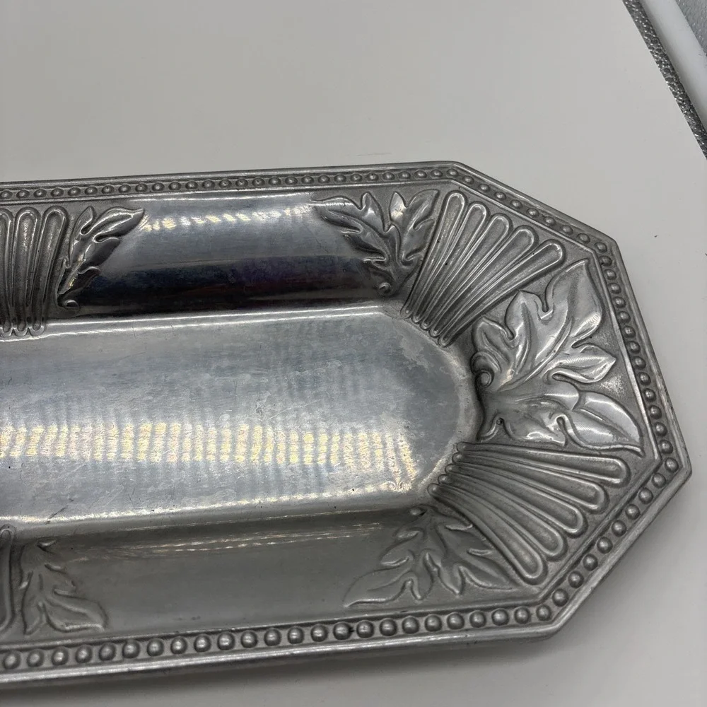 Lenox Butler's Pantry Bread Tray. Silver 18 X 8